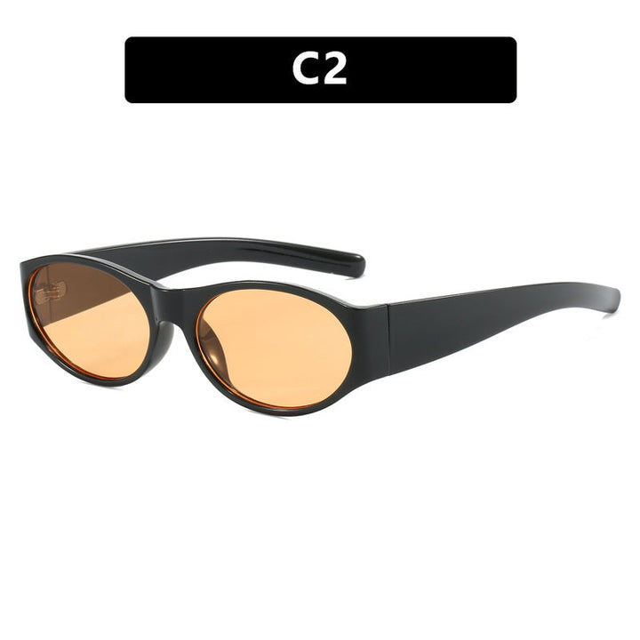 Women's fashionable sunglasses with elegant, oval design and UV protection Kalsten