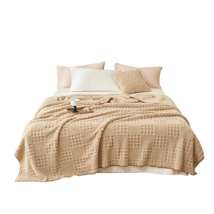 Textured Cozy Blanket Kalsten