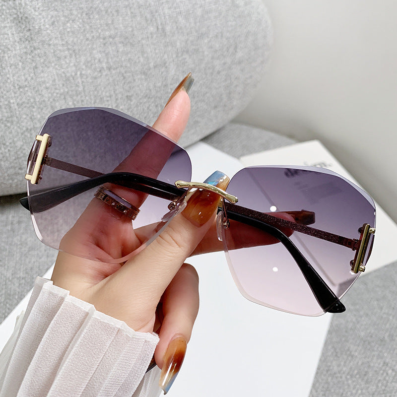 Women futuristic square sunglasses Kalsten