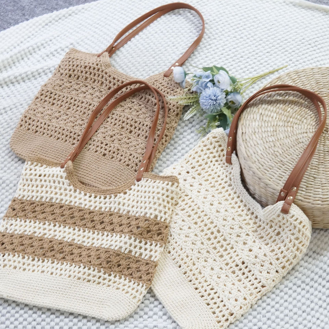 Handcrafted Macrame Tote Bag Kalsten