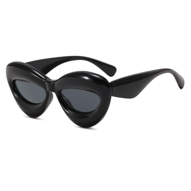Ladies Cat-Eye Sunglasses with Innovative Plastic Frame Kalsten