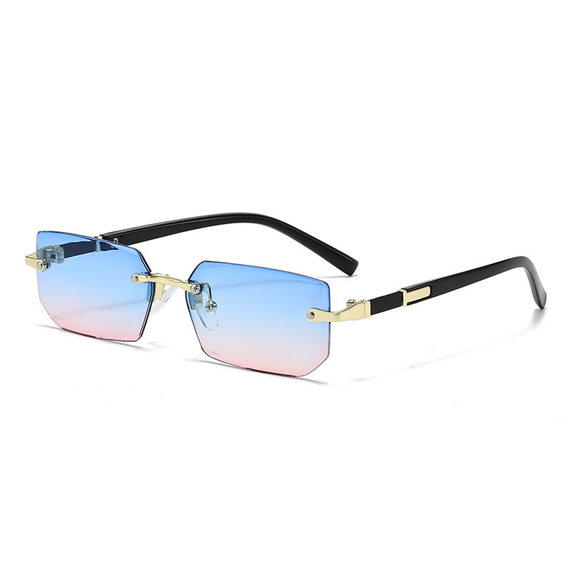 Ladies elegant and fashionable sunglasses with transparent frame Kalsten