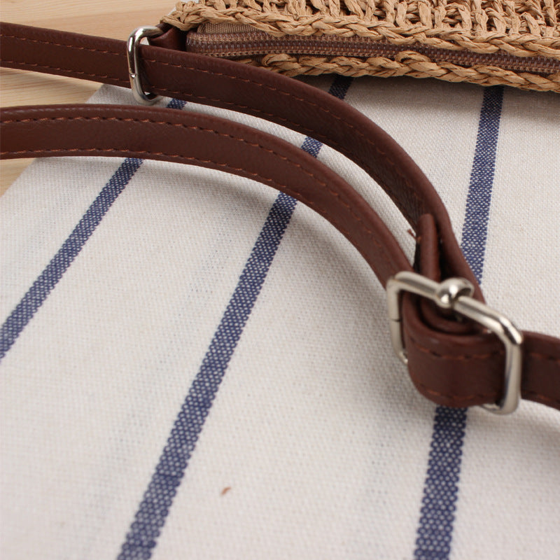 Handcrafted Shoulder Bag Made from Natural Materials Kalsten