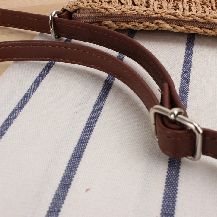 Handcrafted Shoulder Bag Made from Natural Materials Kalsten