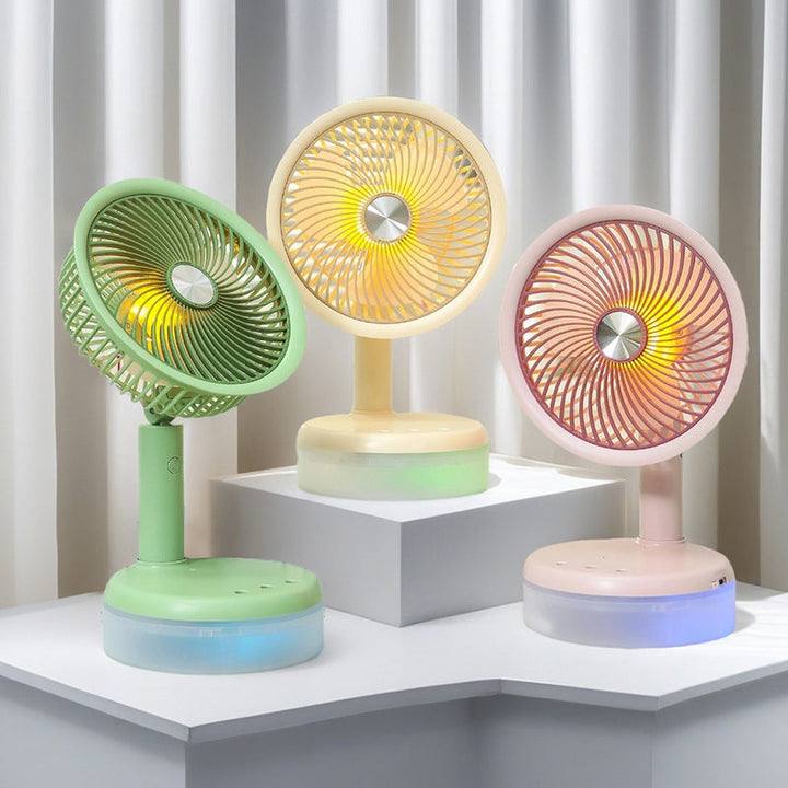 Ladies Portable Table Fan with Stylish and Flexible Design Kalsten