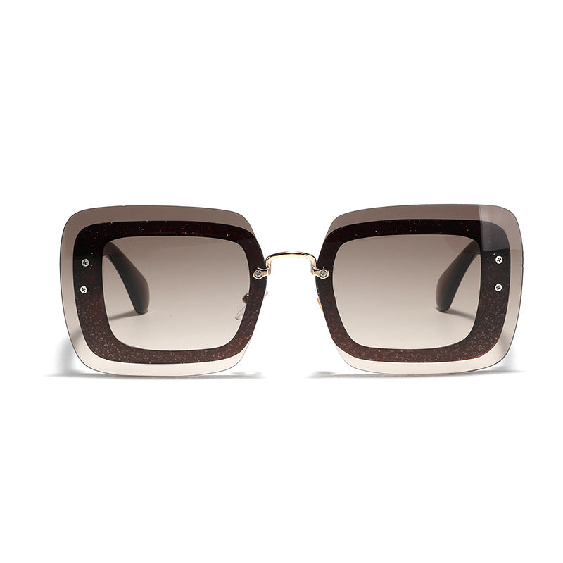 Women's square sunglasses with innovative frame Kalsten