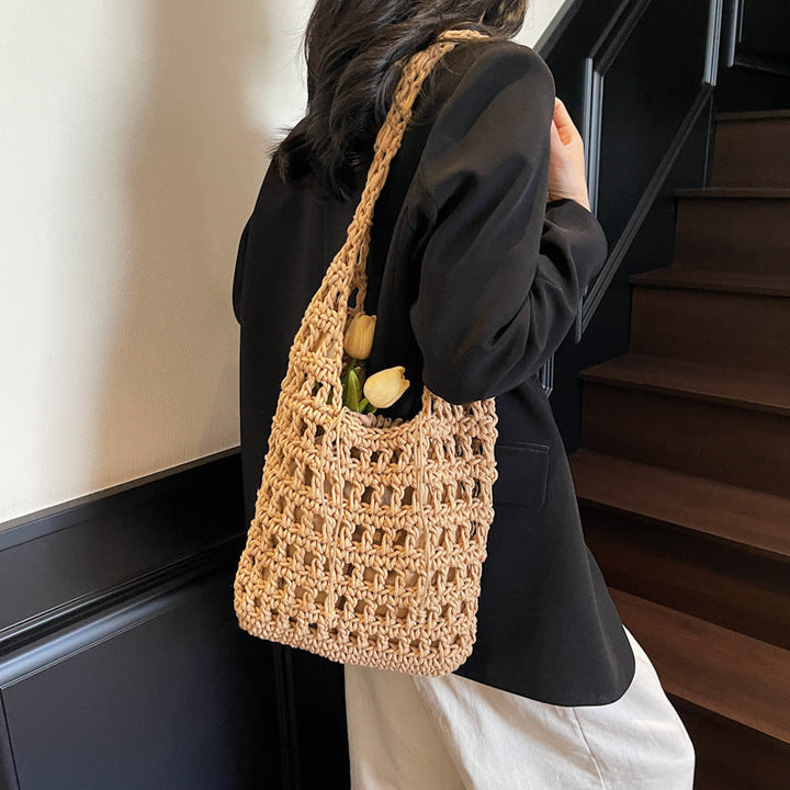 Fashionable Crocheted Tote Bag Kalsten