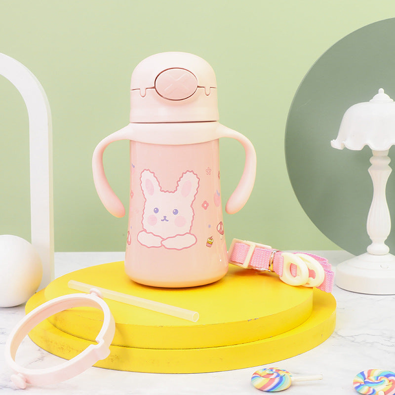 Ladies Insulated Children’s Water Bottle in Playful Animal Design Kalsten