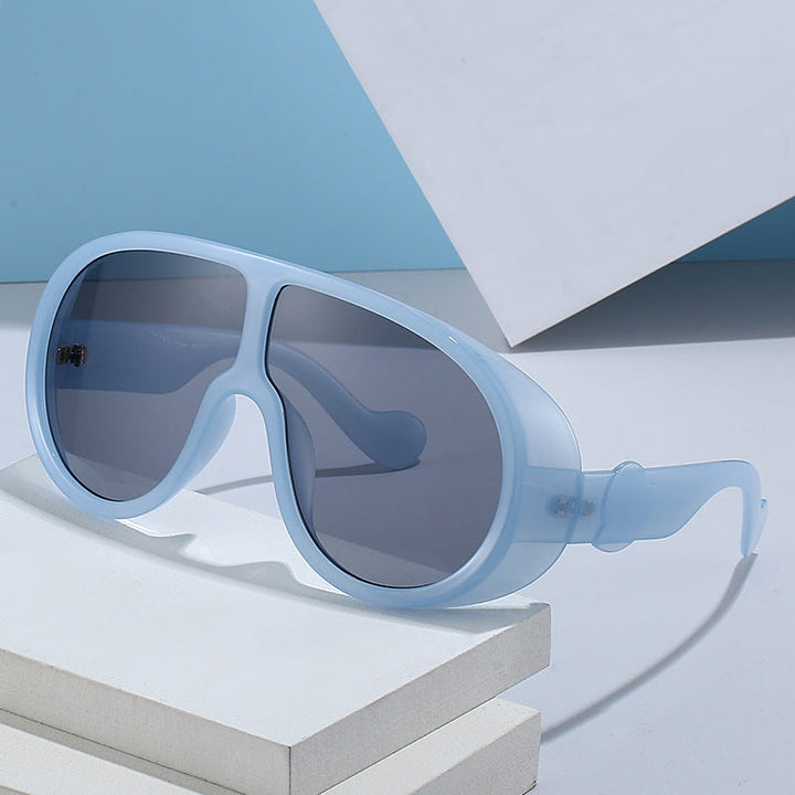 Ladies extravagant sunglasses with stylish transparent frame Kalsten
