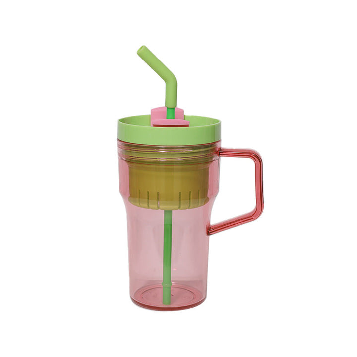 Women's reusable water bottle with integrated freshness filter Kalsten