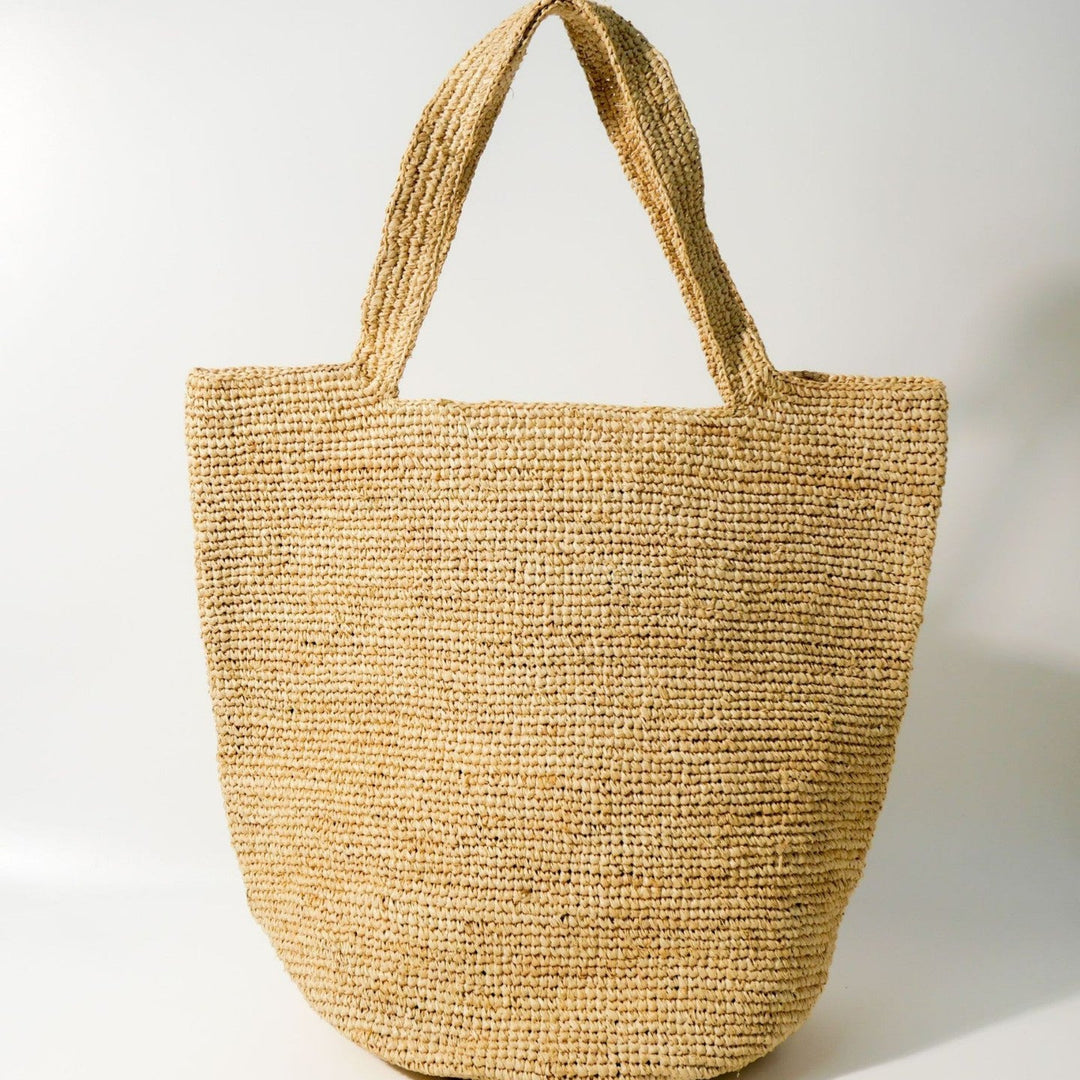 Handmade Straw Tote Kalsten