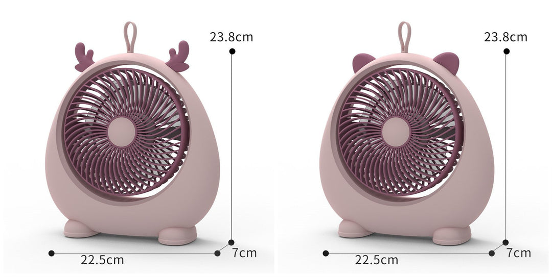 Women's Portable Mini Fan in Kawaii Animal Design Kalsten