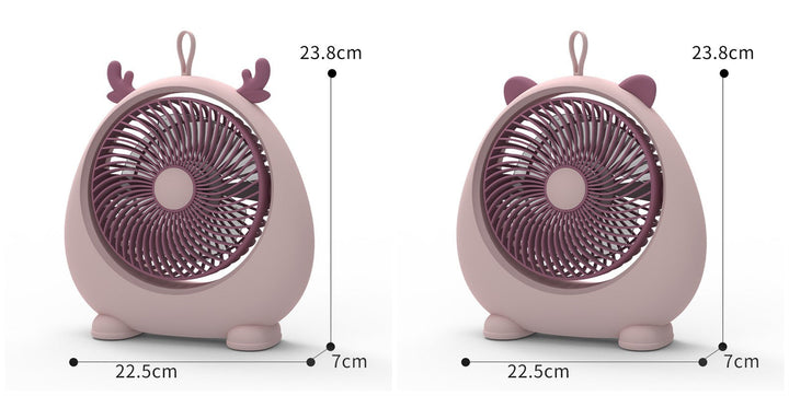 Women's Portable Mini Fan in Kawaii Animal Design Kalsten