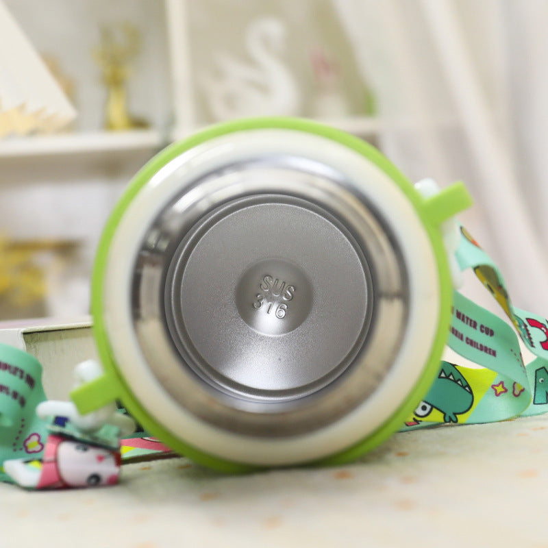 Women's High-Quality Insulated Drinking Bottle with Cute Frog Design Kalsten