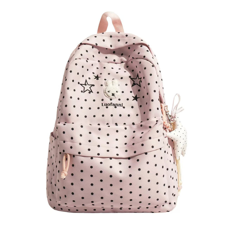 Playful Character-Embellished Backpack Kalsten