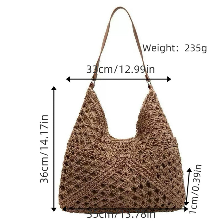Large Hand-Knotted Shopper Kalsten