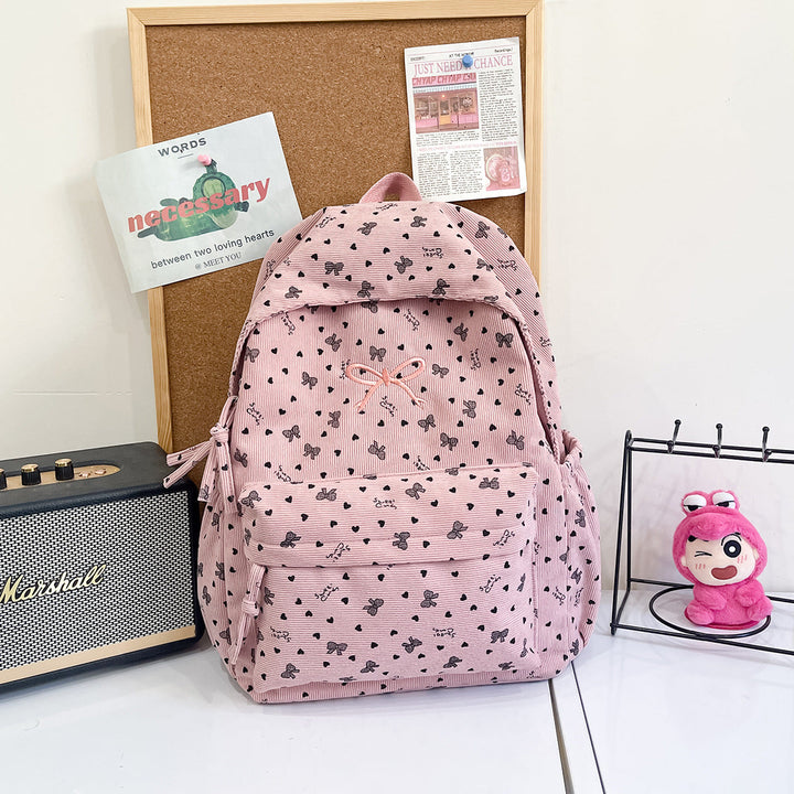 Floral-Patterned Travel Backpack Kalsten