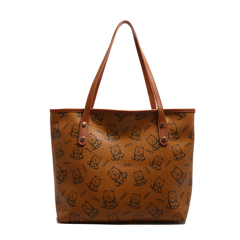 Playful Graphic Tote Bag Kalsten