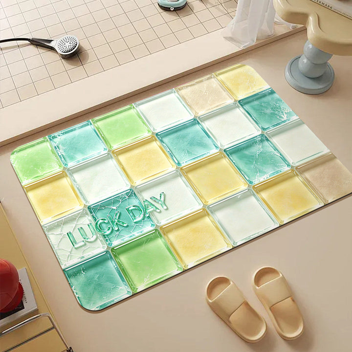 Decorative Anti-Slip Bathroom Mat