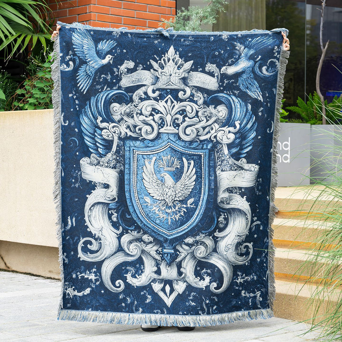 Regal Tapestry Throw Blanket