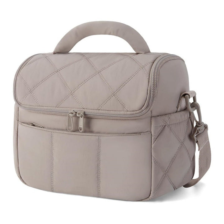 Insulated cosmetic bag with multiple compartments Kalsten