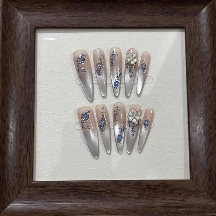 Elegant Floral Nail Art Tips Kalsten
