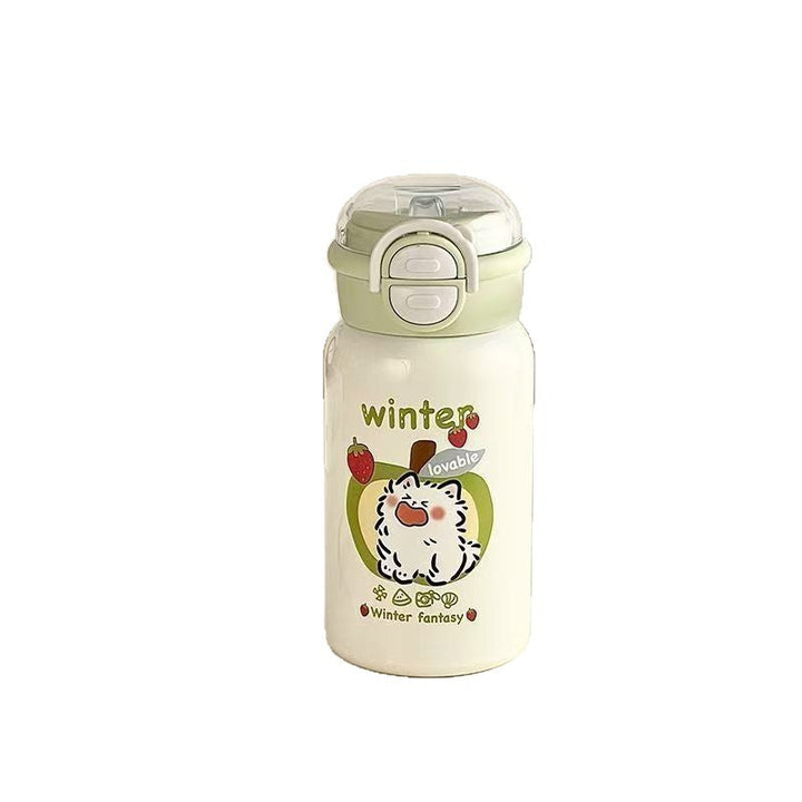Ladies creative and functional water bottle with leak-proof lid Kalsten