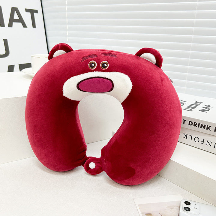 Women Kitten Neck Support Pillow Kalsten