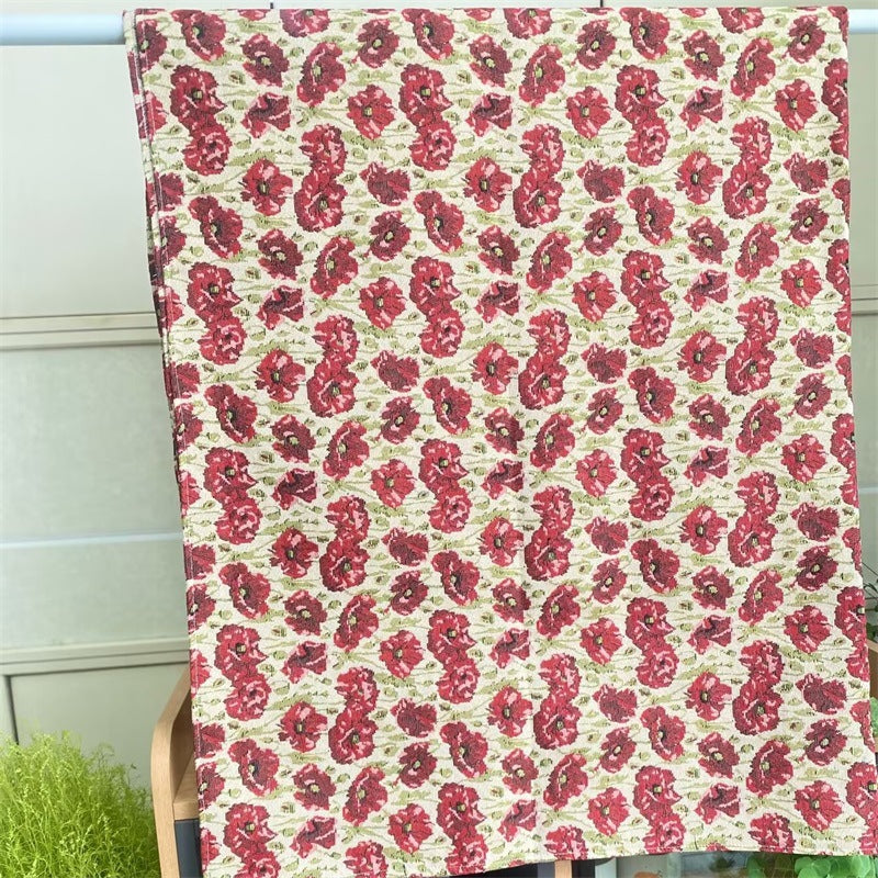 Birds and Leaves Decorative Table Runner