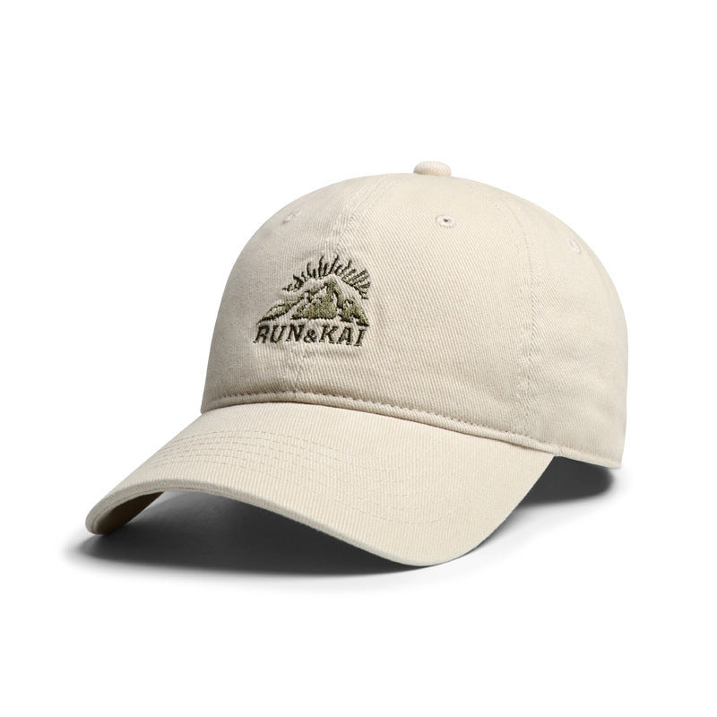 Men's Casual Distressed Embroidered Cap Kalsten