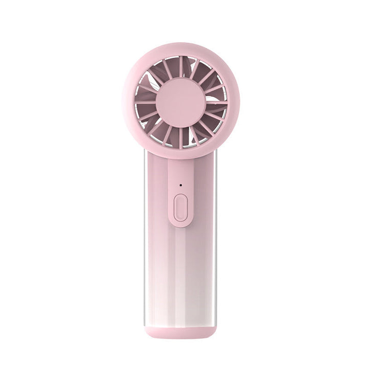 Unisex compact mini-handheld fan with rechargeable battery and quiet motor Kalsten