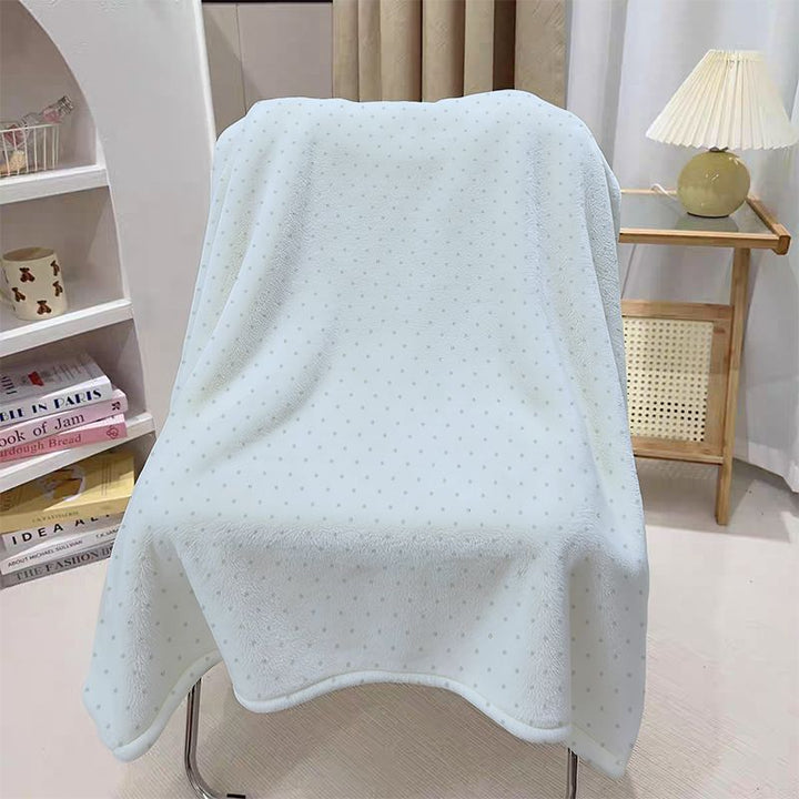 Cozy Dot Pattern Throw Blanket Kalsten