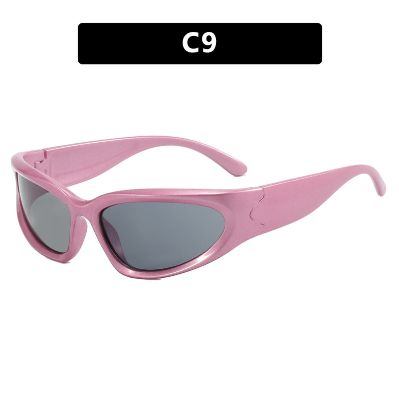 Women sporty sunglasses with ergonomic design and protective UV filter Kalsten
