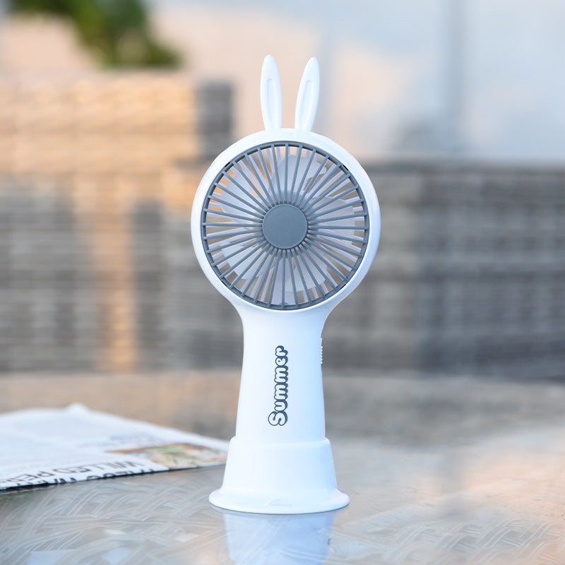 Portable Deer-Themed Handheld Cooling Fan Kalsten