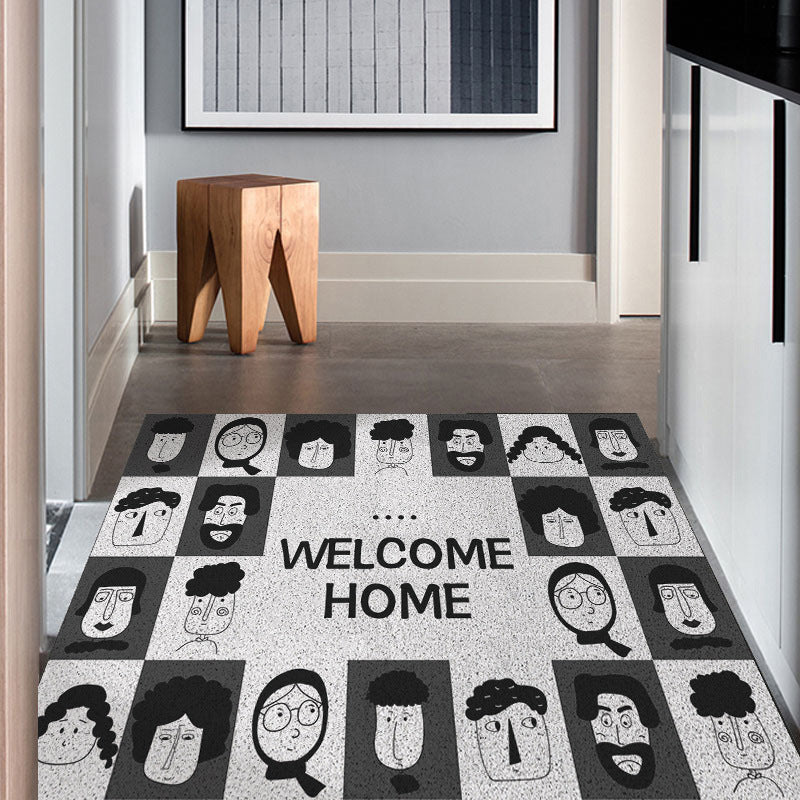 Whimsical Welcome Door Mat Kalsten