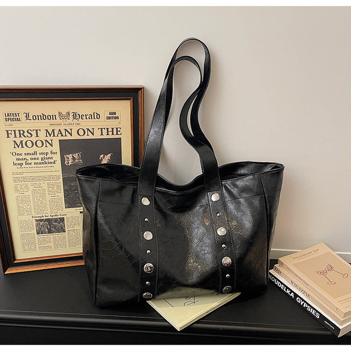 High-quality vintage leather bag Kalsten