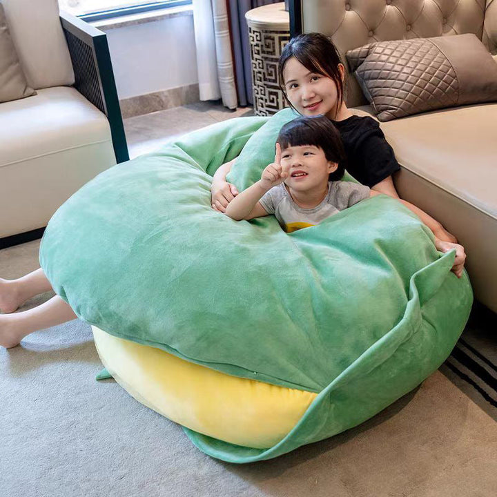 Oversized Plush Wearable Turtle Shell Costume With Adjustable Straps And Soft Foam Padding