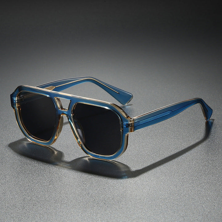 Women's sunglasses in a modern urban design with a broad rim Kalsten