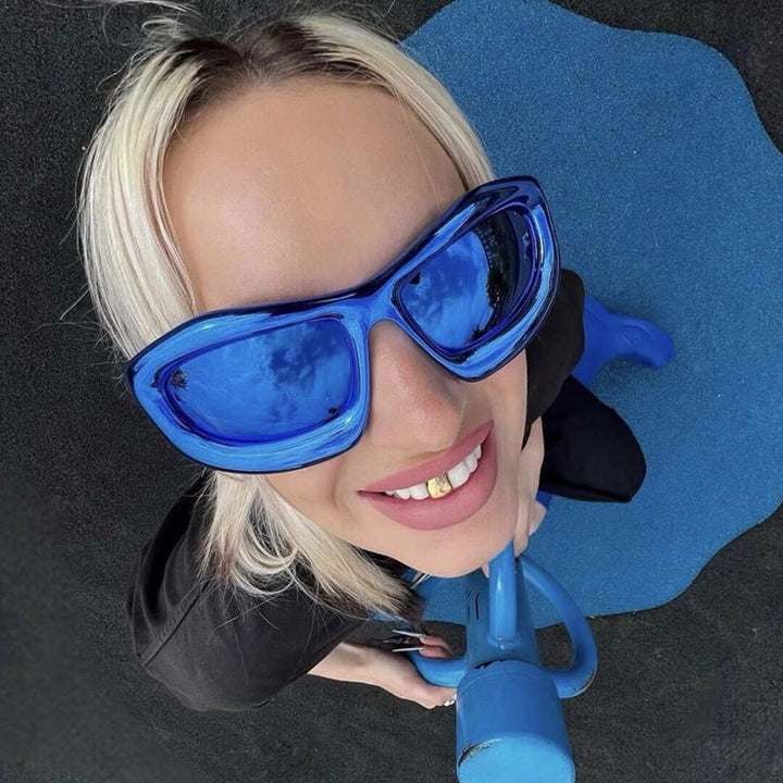 Women's Sporty Sunglasses with Futuristic Design Kalsten