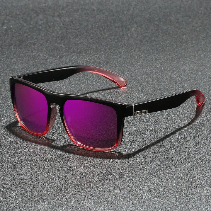 Unisex nan polarized sports sunglasses with robust plastic frame and ergonomic temples Kalsten