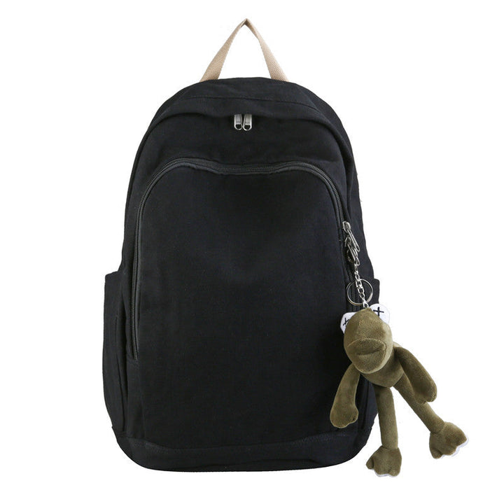 Casual Canvas School Backpack Kalsten