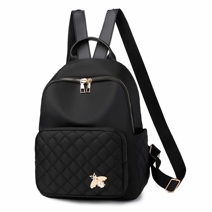 Quilted Vegan Leather Backpack Kalsten