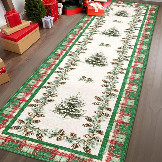 Festive Holiday-Themed Decorative Runner Mat Acalora