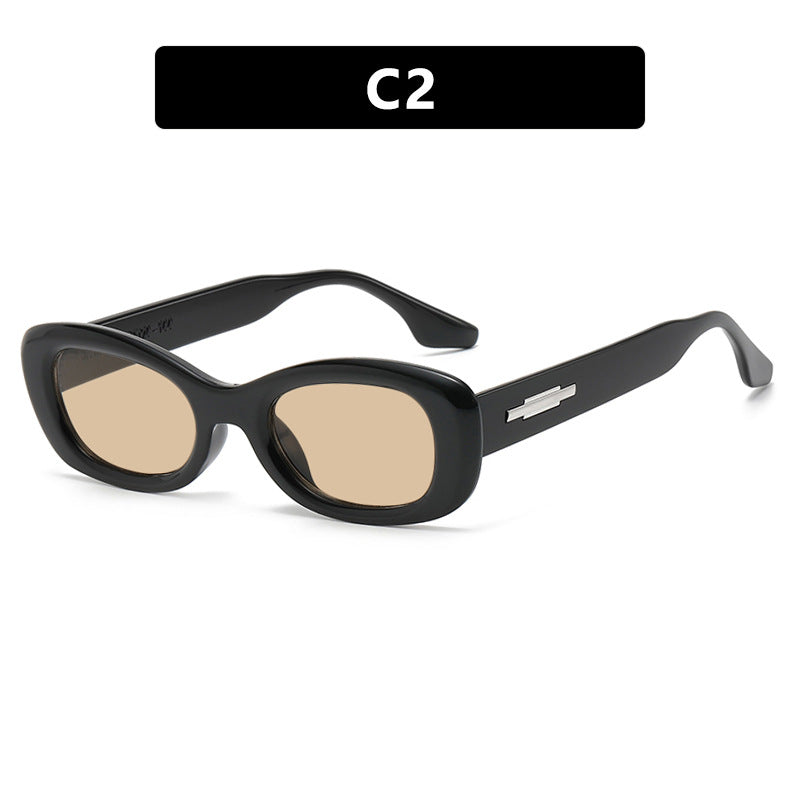 Women's fashionable sunglasses in trendy retro style with UV protection Kalsten