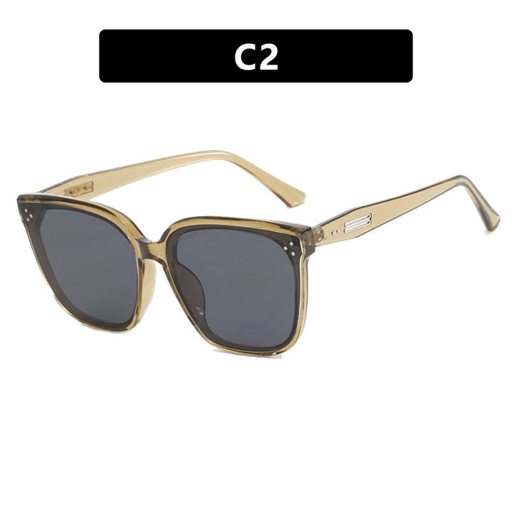 Women's modern oversized sunglasses with elegant, wide frame Kalsten