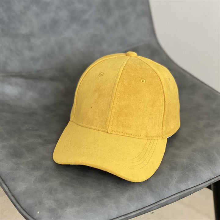 Men's Suede Texture Classic Cap Kalsten