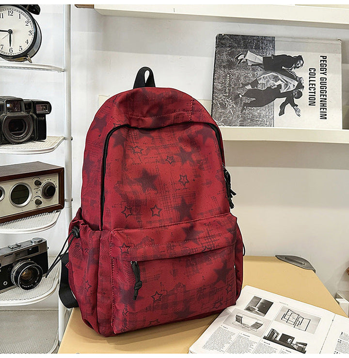 Casual Patterned School Backpack
