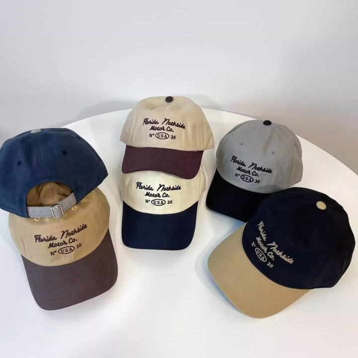 Men's Vintage-Inspired Cotton Baseball Cap Kalsten