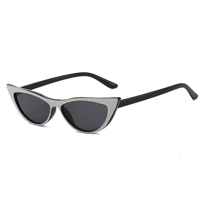Women's Cat-Eye Sunglasses with Glittering Frame Kalsten
