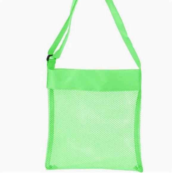 Versatile Beach Bag In Airy Mesh Design Kalsten